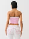 CRYSTAL BOW TUBE TOP