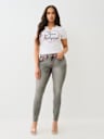 CRYSTAL HEART NOTCH BABY TEE