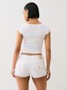 SEAMLESS SQUARE NECK CROP TOP