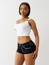 OVERALL RIBBED TANK TOP