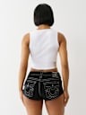 OVERALL RIBBED TANK TOP