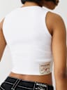 OVERALL RIBBED TANK TOP