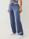CRYSTAL VELOUR TRACK PANT