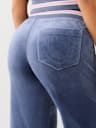 CRYSTAL VELOUR TRACK PANT