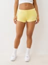 SHORTS SPICY DE TIRO BAJO CON CRISTALES DE TERCIOPELO