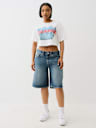 CAMISETA CON GRÁFICO DE LOGOTIPO DE JEANS