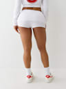 FOLDOVER RIBBED HOT SHORT