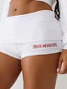 FOLDOVER RIBBED HOT SHORT