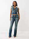 JOEY Y2K MID RISE FLARE JEAN