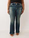 PLUS JOEY Y2K MID RISE  FLARE JEAN
