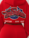CRYSTAL PATCH ZIP HOODIE