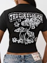 CRYSTAL MUSHROOM GRAPHIC BABY TEE