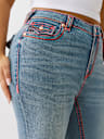 PLUS JENNIE MID RISE SUPER T CURVY SKINNY JEAN