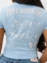 CRYSTAL BUTTERFLY BABY TEE