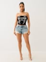 CRYSTAL WING RIBBED TUBE TOP