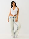 CRYSTAL PLUNGE HALTER TOP