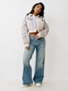 SHRUNKEN VARSITY JACKET