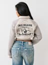 SHRUNKEN VARSITY JACKET