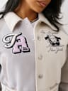 SHRUNKEN VARSITY JACKET