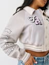 SHRUNKEN VARSITY JACKET