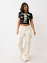 CRYSTAL LADY LIBERTY BABY TEE