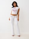 CRYSTAL WINGED HEART GRAPHIC BABY TEE
