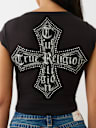 CRYSTAL LOGO CREST BABY TEE