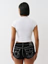 PAPARAZZI V NOTCH TEE