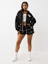 WINGED HEART APPLIQUE BOYFRIEND HOODIE