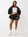 EMBROIDERED RELAXED SWEATSHORT