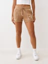 EMBROIDERED RELAXED SWEATSHORT