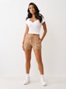 EMBROIDERED RELAXED SWEATSHORT