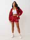 EMBROIDERED RELAXED SWEATSHORT