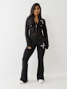 CRYSTAL TERRY TRACK JACKET