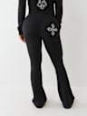 CRYSTAL TERRY BOOTCUT SWEATPANT