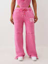 ACID WASHED SNAPAWAY SWEATPANT