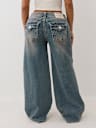 JESSIE MID RISE BIG T BAGGY JEAN
