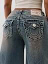JESSIE MID RISE BIG T BAGGY JEAN