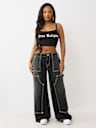 JESSIE BIG T EMBROIDERED SUPER BAGGY JEAN