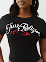 EMBROIDERED LOGO BABY TEE