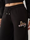 CRYSTAL LEOPARD BAGGY JOGGER