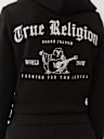 CRYSTAL LOGO ZIP HOODIE