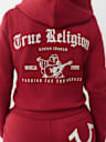 CRYSTAL LOGO ZIP HOODIE
