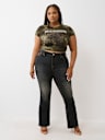 PLUS BECCA BOOTCUT FLAP BIG T