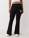 CRYSTAL WING BIG T FLARE SWEATPANT