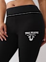 CRYSTAL WING BIG T FLARE SWEATPANT