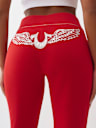 PANTALONES DEPORTIVOS ACAMPANADOS BIG T CON ALA DE CRISTAL