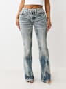 JOEY MID RISE SUPER T FLARE JEAN