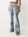 JOEY MID RISE SUPER T FLARE JEAN