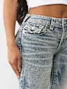 JOEY MID RISE SUPER T FLARE JEAN